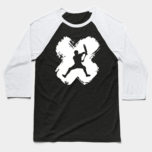 Bri frlip silhouette v2 Baseball T-Shirt by stuntscooter